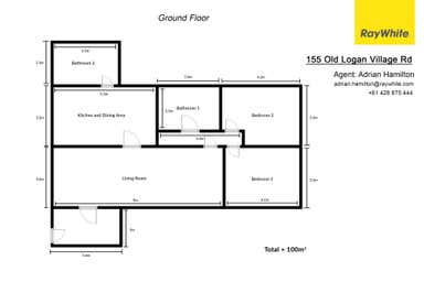 155 Old Logan Village Road Waterford QLD 4133 - Floor Plan 1