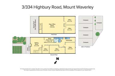 3/334 Highbury Road Mount Waverley VIC 3149 - Floor Plan 1