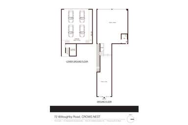 72 Willoughby Road Crows Nest NSW 2065 - Floor Plan 1