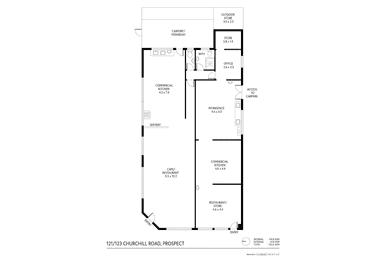 121-123 Churchill Road Prospect SA 5082 - Floor Plan 1