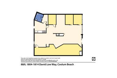 8 & 9, 1810 David Low Way Coolum Beach QLD 4573 - Floor Plan 1
