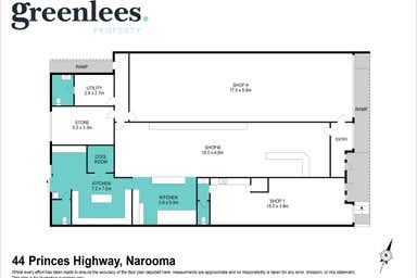 44 Princes Hwy Narooma NSW 2546 - Floor Plan 1