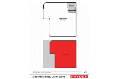 3/22 Everist Road Ocean Grove VIC 3226 - Floor Plan 1