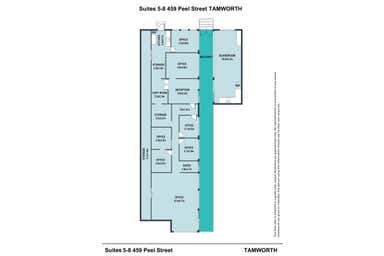 Suites 5-8, 459 Peel Street Tamworth NSW 2340 - Floor Plan 1