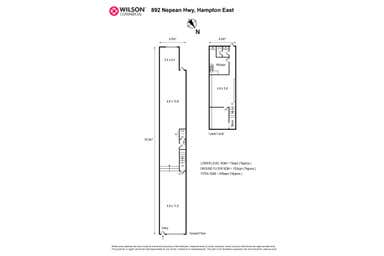 892 Nepean Hwy Hampton East VIC 3188 - Floor Plan 1