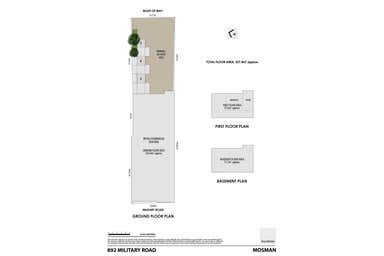 892 Military Road Mosman NSW 2088 - Floor Plan 1