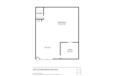 2/12 Hines Road O'Connor WA 6163 - Floor Plan 1