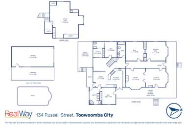 134 Russell Street Toowoomba City QLD 4350 - Floor Plan 1
