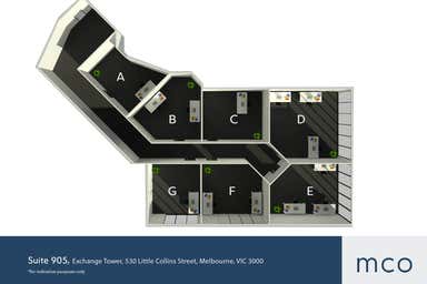 Exchange Tower, Suite 905, 530 Little Collins Street Melbourne VIC 3000 - Floor Plan 1