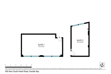 Suite 1 & 2, 459 New South Head Road Double Bay NSW 2028 - Floor Plan 1
