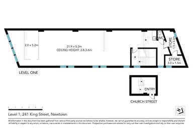 Level 1, 241 King Street Newtown NSW 2042 - Floor Plan 1