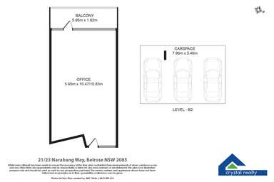 21/23 Narabang Way Belrose NSW 2085 - Floor Plan 1