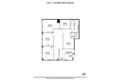 Unit 3, 50 Main Street Croydon VIC 3136 - Floor Plan 1