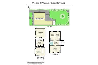 Office 1 Upstairs, 317 Windsor Street Richmond NSW 2753 - Floor Plan 1