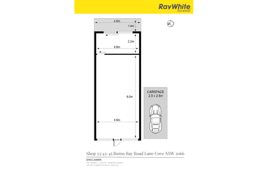 Shop 23, 43-45 Burns Bay Road Lane Cove NSW 2066 - Floor Plan 1