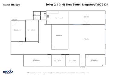 Suite 2-3, 46 New Street Ringwood VIC 3134 - Floor Plan 1