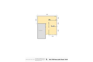 46A/188 Newcastle Street Northbridge WA 6003 - Floor Plan 1
