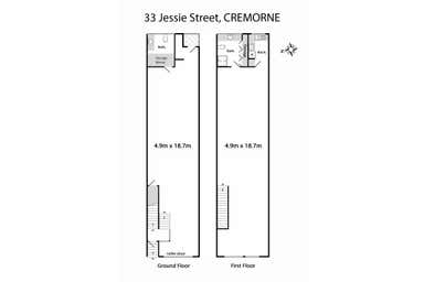 33 Jessie Street Cremorne VIC 3121 - Floor Plan 1