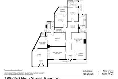 188-190 High Street Bendigo VIC 3550 - Floor Plan 1
