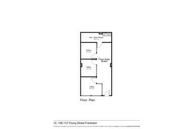 12/108 Young Street Frankston VIC 3199 - Floor Plan 1