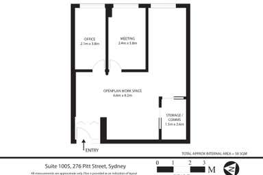 1005/276 Pitt Street Sydney NSW 2000 - Floor Plan 1