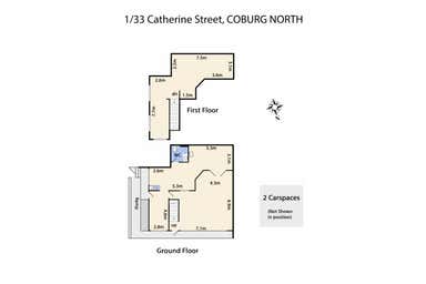 1/33 Catherine Street Coburg North VIC 3058 - Floor Plan 1