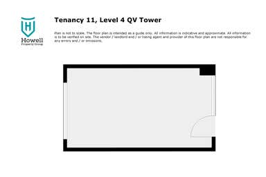 QV Tower, Tenancy 11 Forth Floor, 11 High Street Launceston TAS 7250 - Floor Plan 1