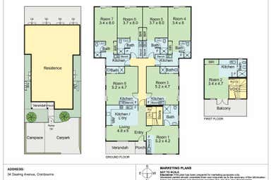 34 Dearing Avenue Cranbourne VIC 3977 - Floor Plan 1