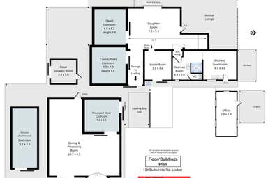 134 Bullwinkle Road Loxton SA 5333 - Floor Plan 1