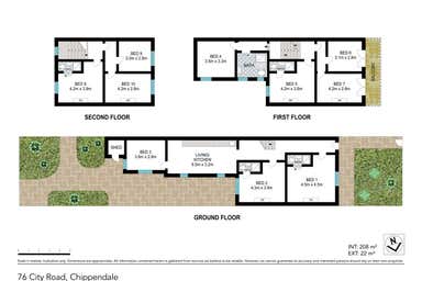 76 City Road Chippendale NSW 2008 - Floor Plan 1