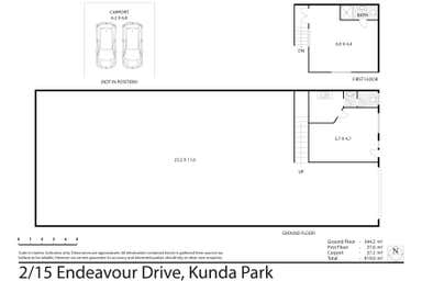 2/15 Endeavour Drive Kunda Park QLD 4556 - Floor Plan 1
