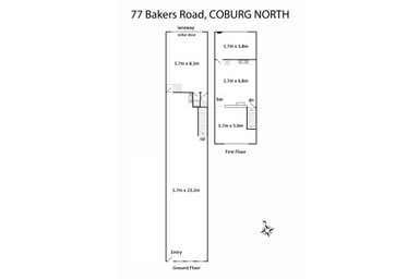 77 Bakers Road Coburg North VIC 3058 - Floor Plan 1