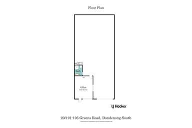 20/191-195 Greens Road Dandenong South VIC 3175 - Floor Plan 1