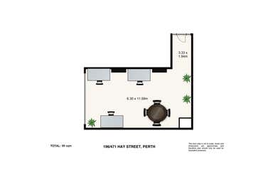 196/471 Hay Street Perth WA 6000 - Floor Plan 1
