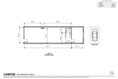 19/94 Beamish Street Campsie NSW 2194 - Floor Plan 1