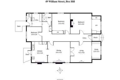 49 William Street Box Hill VIC 3128 - Floor Plan 1