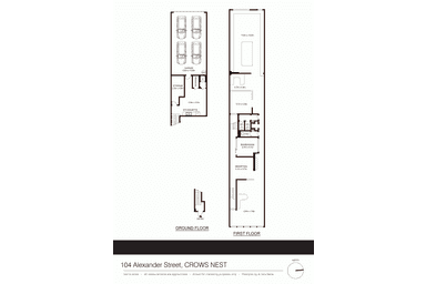 104 Alexander Street Crows Nest NSW 2065 - Floor Plan 1