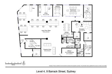 Level 4, 9 Barrack Street Sydney NSW 2000 - Floor Plan 1