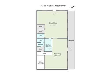 174A High Street Heathcote VIC 3523 - Floor Plan 1