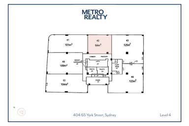 404/65 York St Sydney NSW 2000 - Floor Plan 1