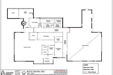 Airport Business District Office, 4 Kel Barclay Avenue Adelaide Airport SA 5950 - Floor Plan 1