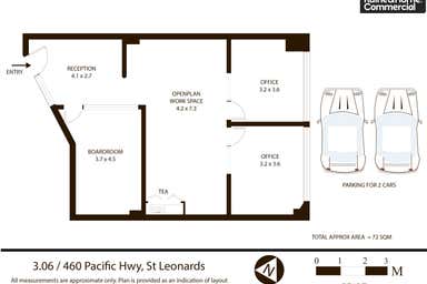 306/460 Pacific Highway St Leonards NSW 2065 - Floor Plan 1