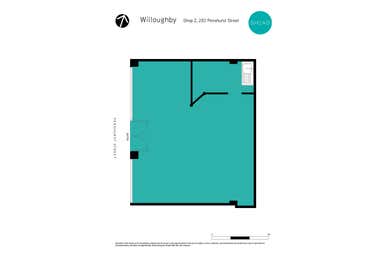 Shop 2/283 Penshurst Street Willoughby NSW 2068 - Floor Plan 1