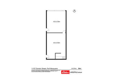 1/157 Gordon Street Port Macquarie NSW 2444 - Floor Plan 1