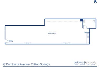 1/17 Dumburra Avenue Clifton Springs VIC 3222 - Floor Plan 1