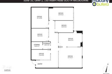 Level 2, Suite 10, 150  Albert Road South Melbourne VIC 3205 - Floor Plan 1