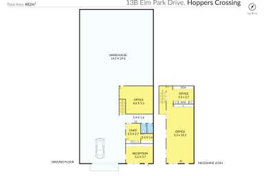 21/13B Elm Park Drive Hoppers Crossing VIC 3029 - Floor Plan 1