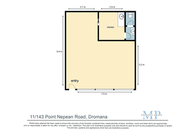 11/143 Point Nepean Road Dromana VIC 3936 - Floor Plan 1