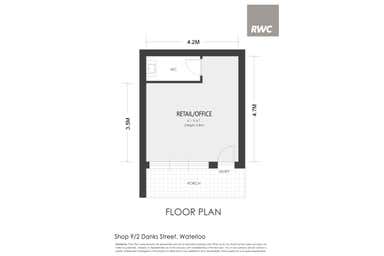 Shop 9/2 Danks Street Waterloo NSW 2017 - Floor Plan 1