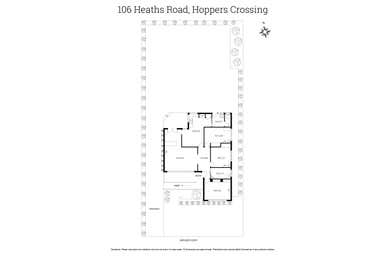 106 Heaths Road Hoppers Crossing VIC 3029 - Floor Plan 1